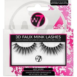 W7 - 3D Faux Mink Lashes - Safe Word